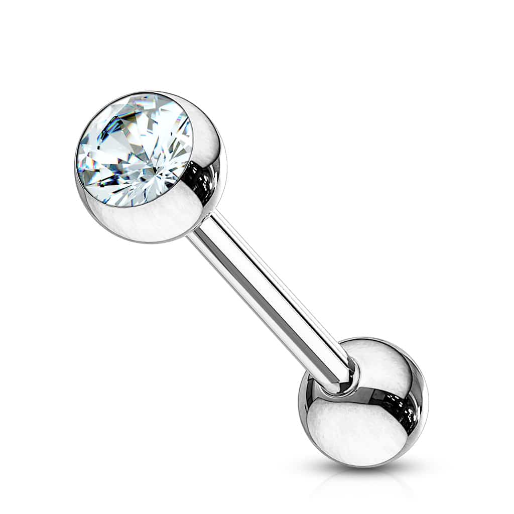 Barbell met gekleurde kristal - Afbeelding 10