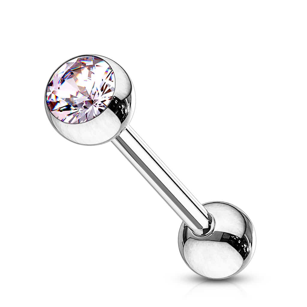 Barbell met gekleurde kristal - Afbeelding 23