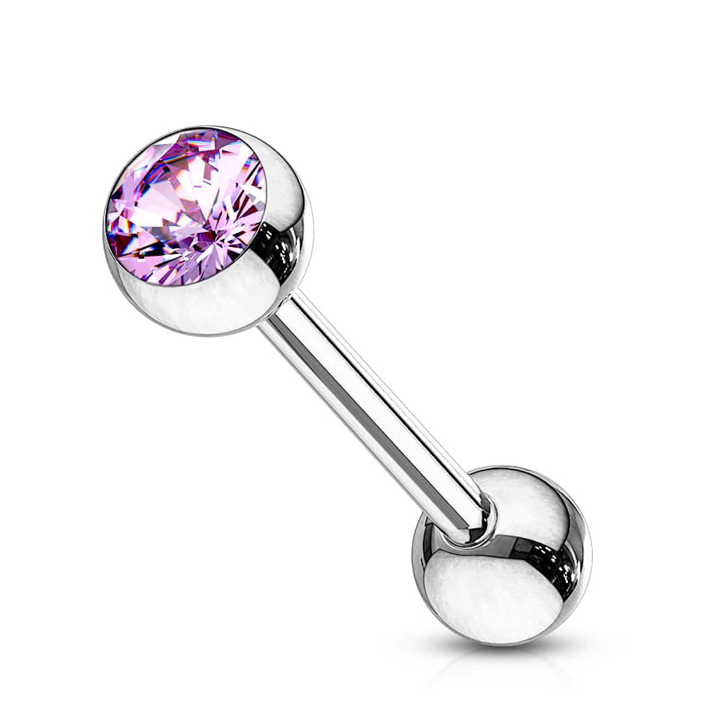 Barbell met gekleurde kristal - Afbeelding 26